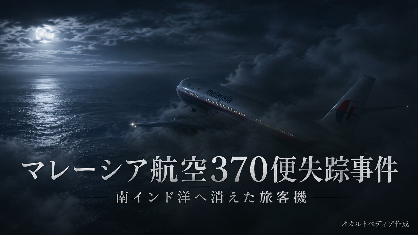 マレーシア航空370便失踪事件