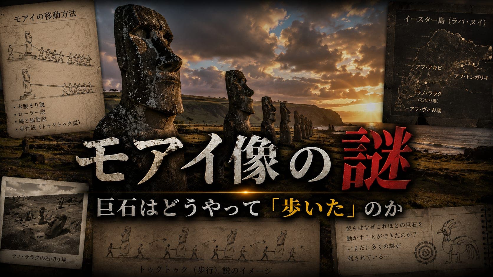 モアイ像の謎