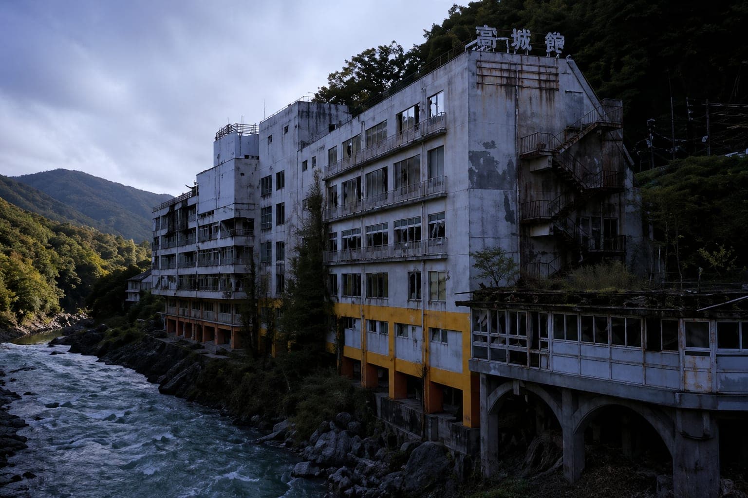 【心霊】千歳楼｜白骨死体が発見された廃旅館と繰り返す不審火の真相