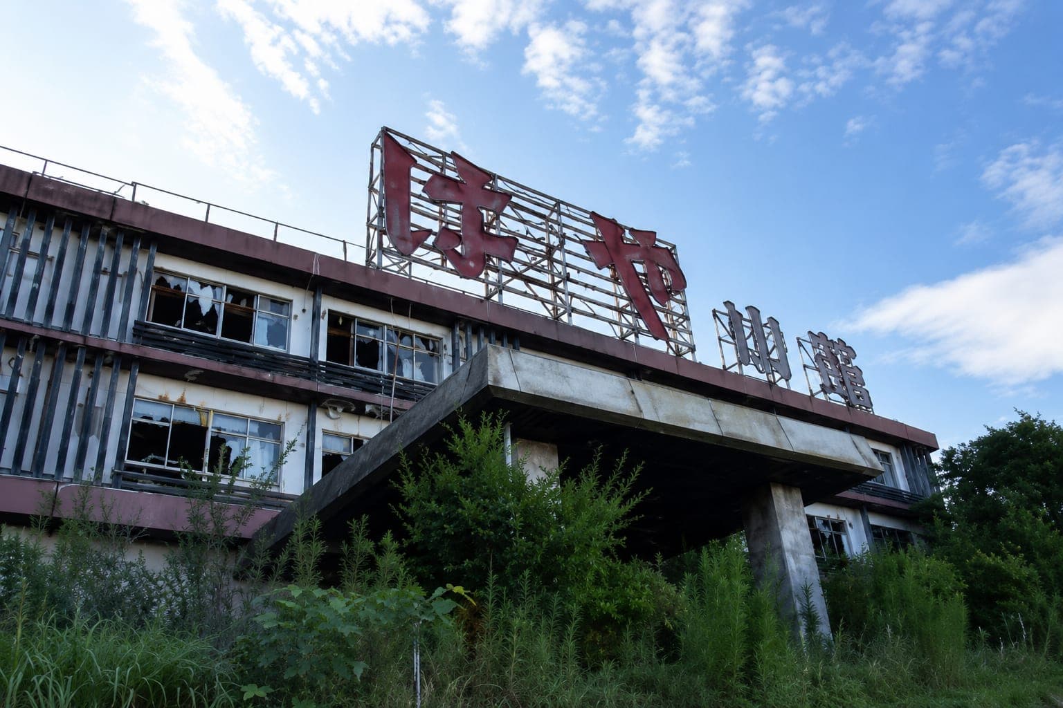 【大阪府の心霊スポット】はや山荘｜2018年の土砂崩れで土に埋まった──池に鯉がいて馬がいた焼肉店が廃墟になったとき、悲しげな女性の霊が現れるようになった