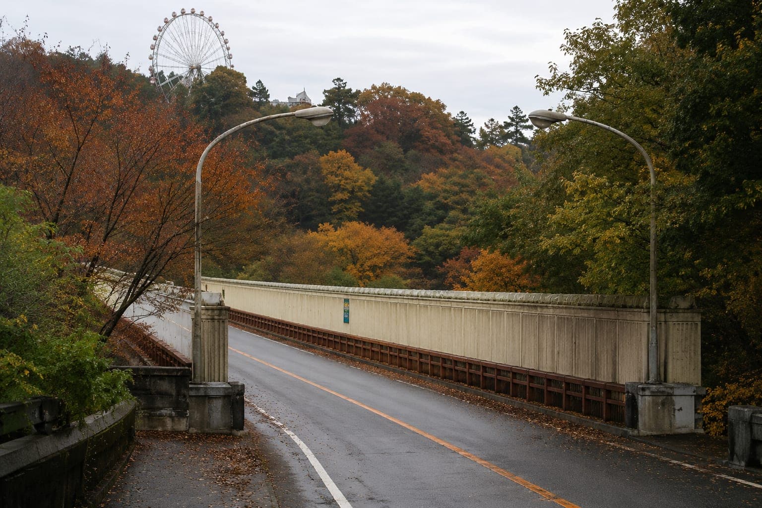 【宮城県の心霊スポット】八木山橋｜昭和12年から人が飛び降り続ける──100人以上の命を飲み込んだ仙台の断崖の橋の外観